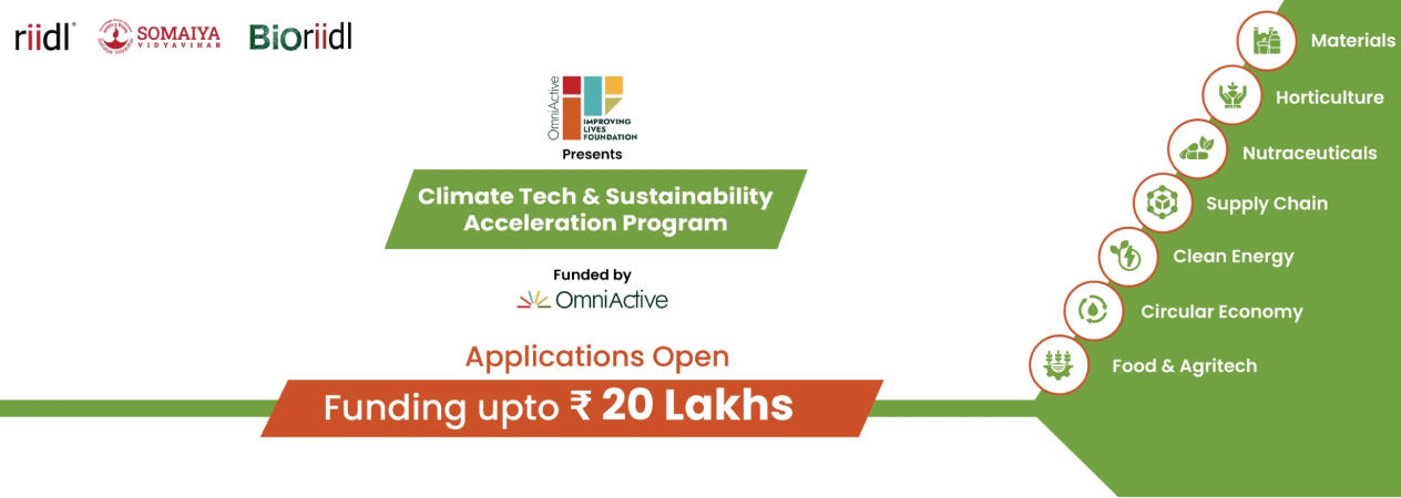 Climate Tech and Sustainability Acceleration Program