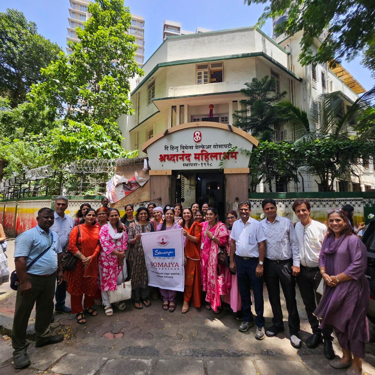 Friendship day visit to Shradhanand Mahila Ashram