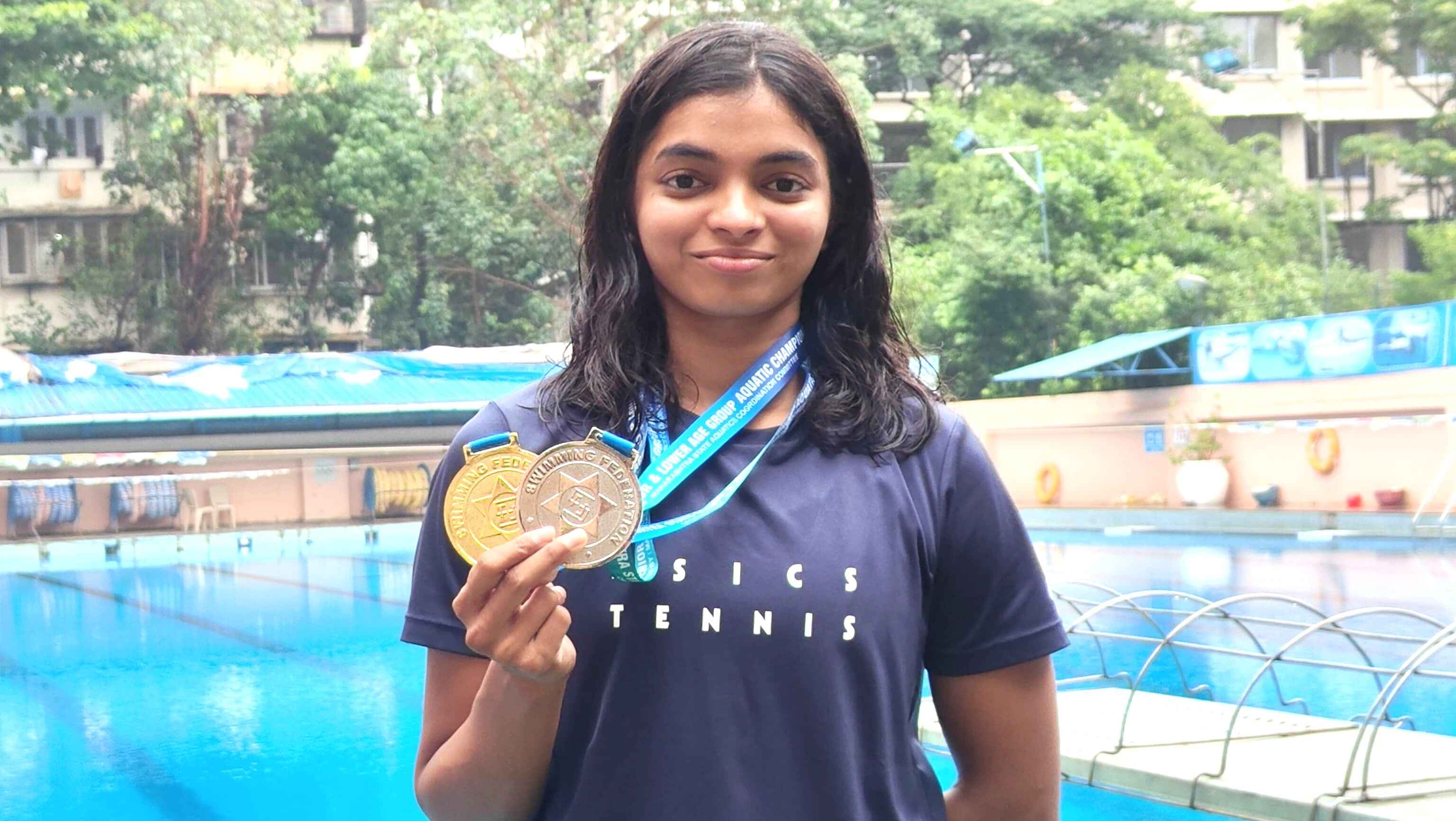 2025-05-25 14:11:00  Kshama Bangera Wins Gold and Silver at Diving Trials, Qualifies 78th Senior National Aquatic Championships