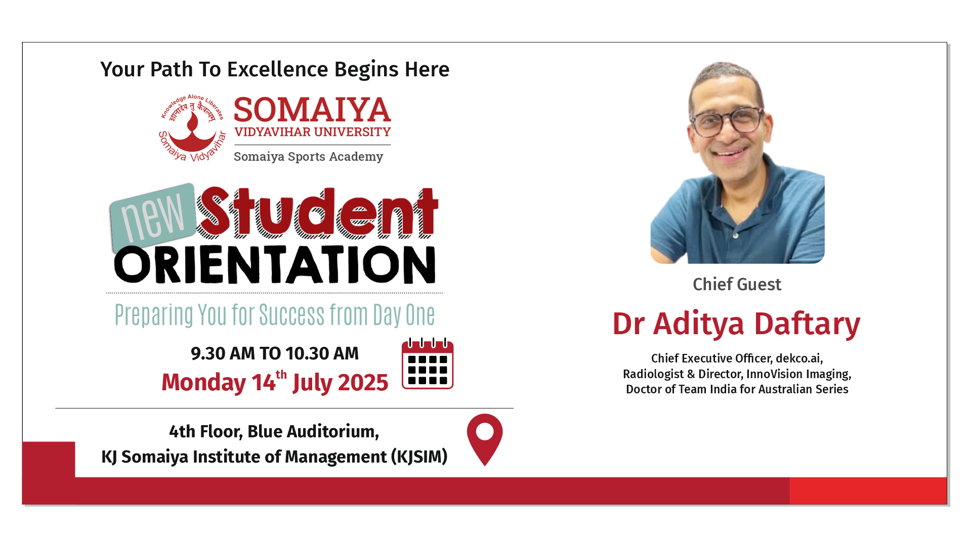 2025-07-14 11:43:00 Somaiya Sports Academy Orientation Day | BSc and MSc Sports Science 2025–26