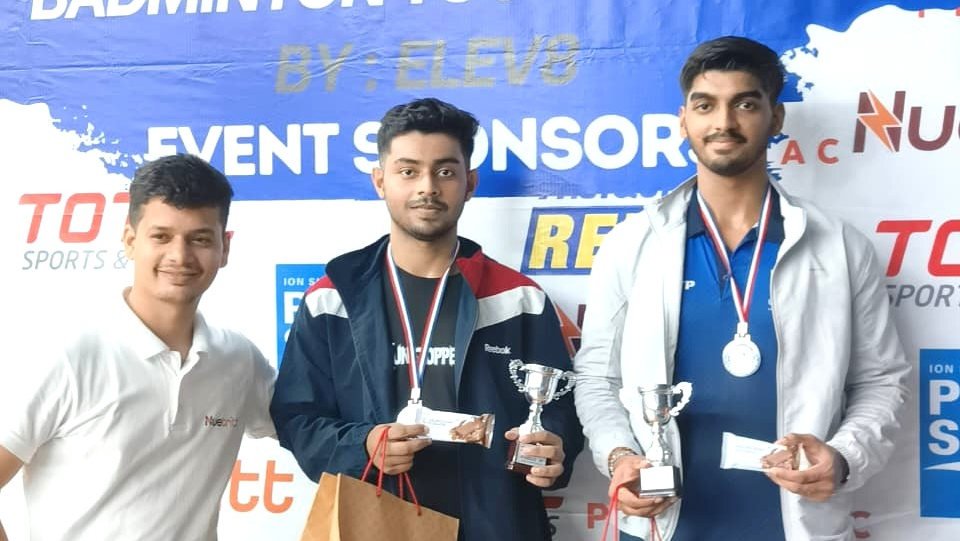 2025-08-24 09:00:00  Shivam Mishra and Mustafa Biswas Shine as Runners-Up at Elev8Fit Grip & Smash Badminton Tournament