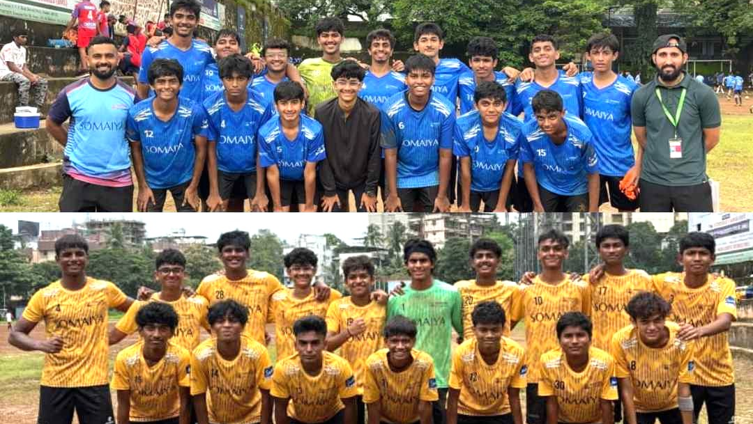 2025-09-19 15:35:00  Somaiya Football Teams Triumph at Kurla Taluka Finals and Qualify for Zonals