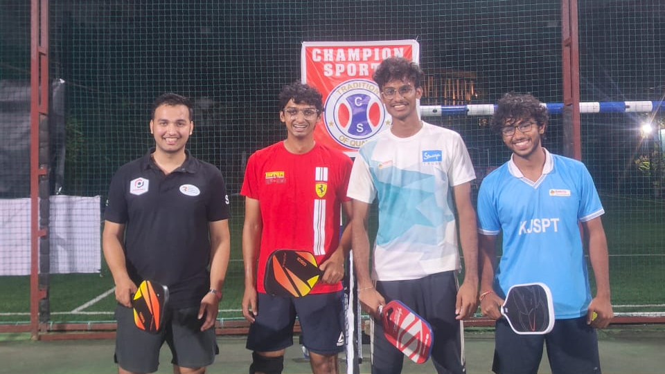 2025-10-05 20:37:00  1st Position in state level tournament -Mens Doubles Pickleball PHYSIOGAMES, PUNE