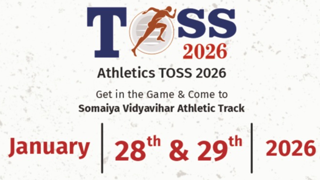 2026-01-28 10:52:00 Somaiya Sports Academy Somaiya Athletics Toss 2026