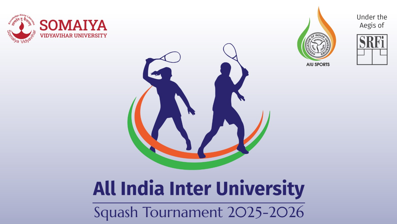 2026-03-10 14:48:00 Somaiya Sports Academy All India Inter-University Squash (Men & Women) Tournament 2025-2026