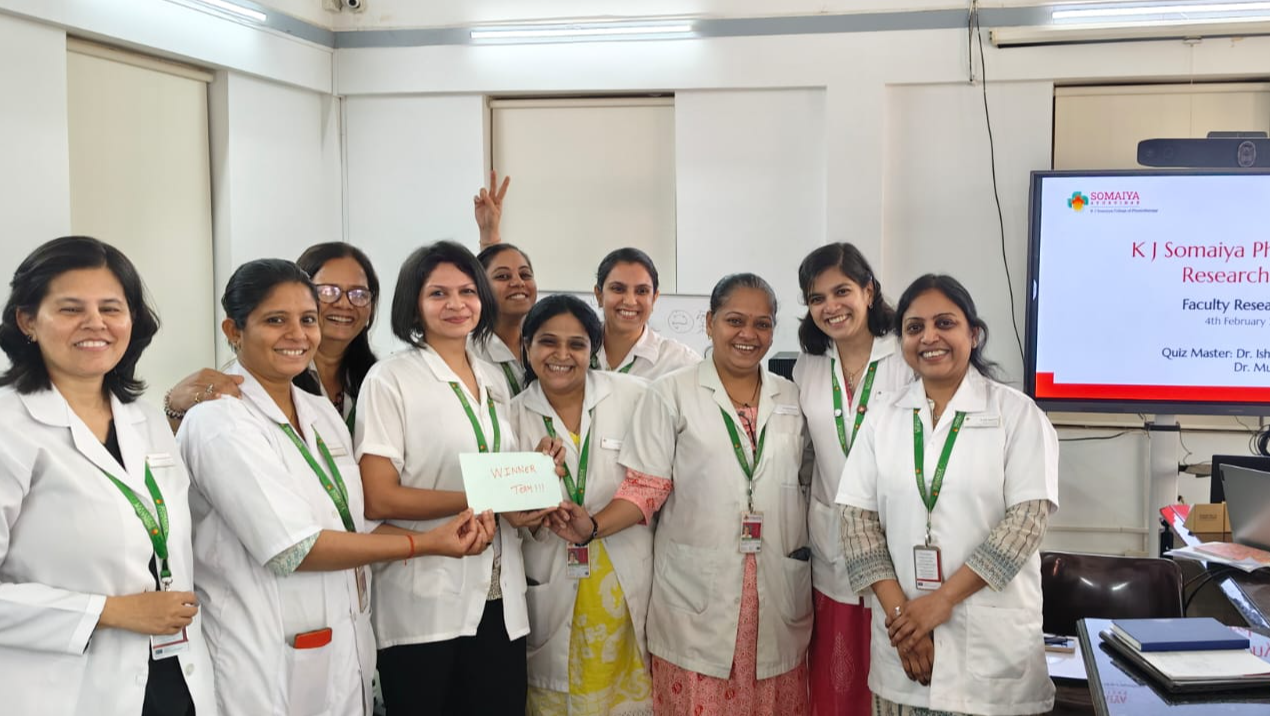 2026-02-16 15:59:00  K J Somaiya Physiotherapy Research Arena: Faculty Research Quiz 2026