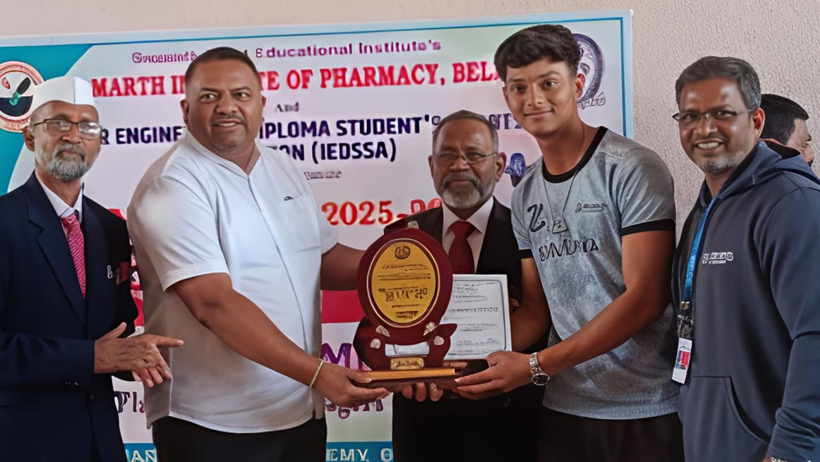 2026-02-17 12:24:00  Shreeraj Bodke Wins Gold at IEDSSA Intrazonal Weightlifting Competition 2026