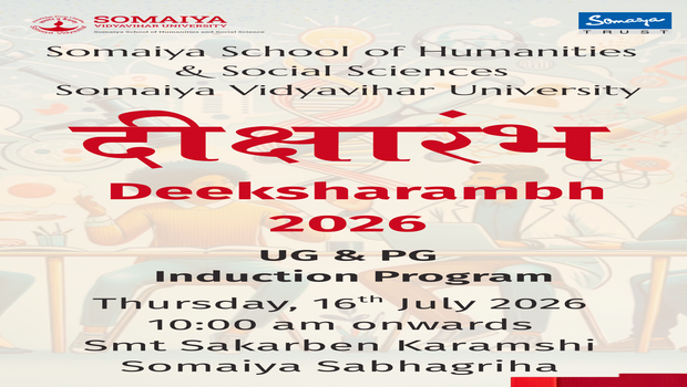 2026-07-16 09:00:00 Somaiya School of Humanities and Social Science INDUCTION PROGRAM’2026