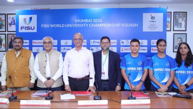 2026-07-31 11:57:00 K J Somaiya College of Physiotherapy Somaiya Vidyavihar University to Bring the 2026 FISU World University Championship Squash to India in Collaboration with AIU