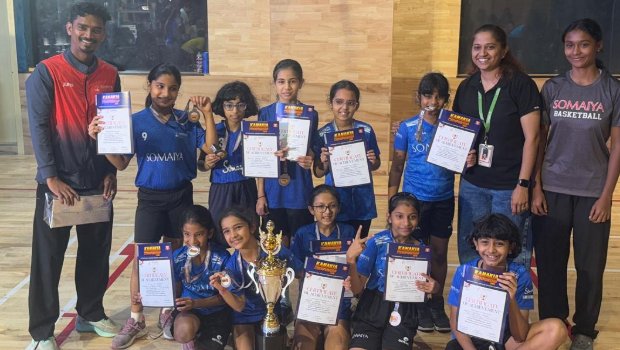 2026-09-11 11:40:00 Somaiya Sports Academy Somaiya School Under-11 Girls Basketball Team Were Runners-Up at Kanaika Championship Season 5