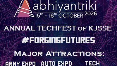 2026-10-15 09:00:00 K J Somaiya School of Engineering KJSSE Annual Technical Festival- Abhiyantriki-2026