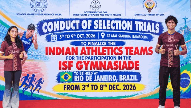 2026-10-13 14:25:00 Somaiya Sports Academy Somaiya Athletes Selected for World School Games 2026 in Brazil