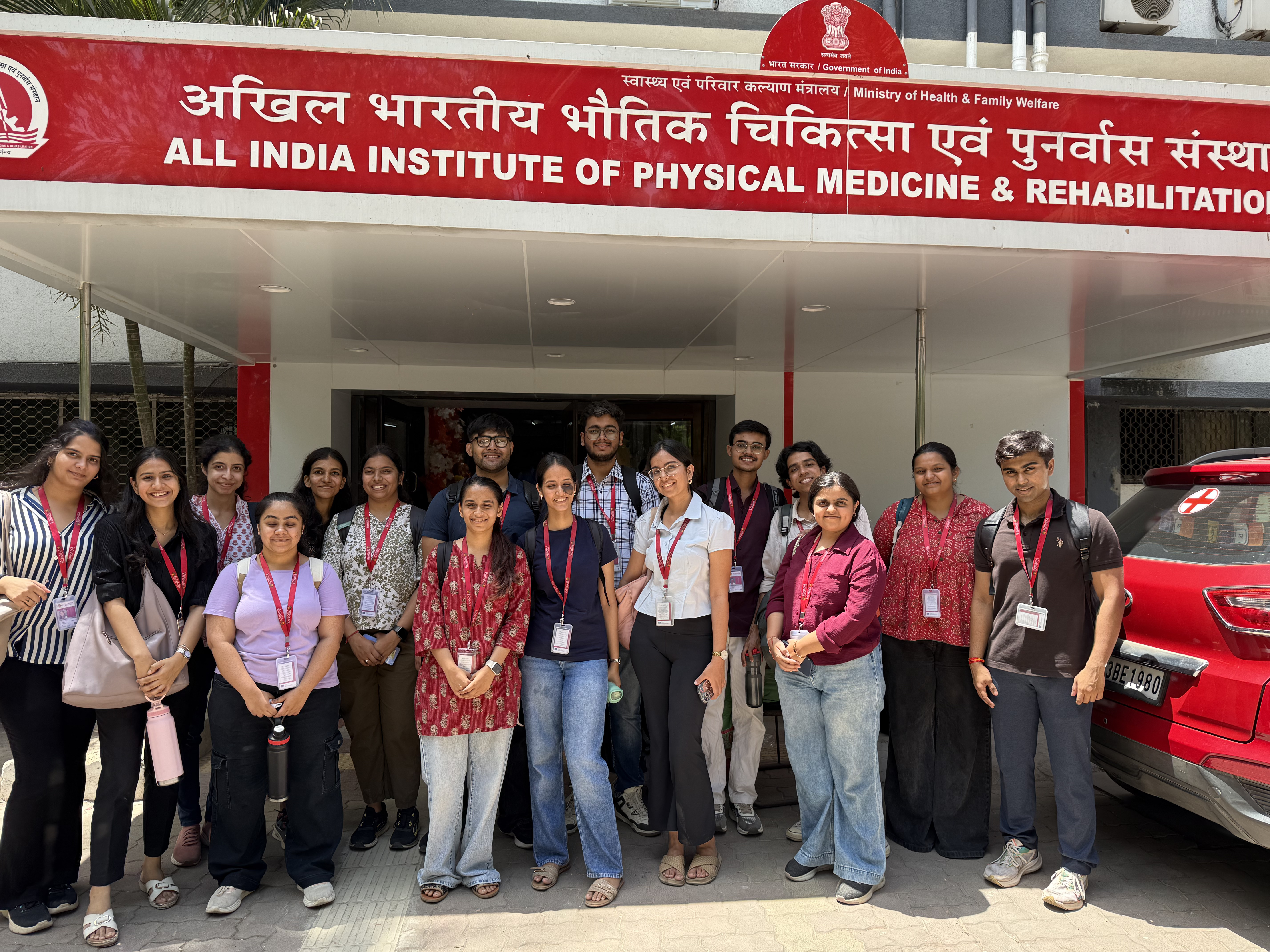 All India Institute of Physical Medicine and Rehabilitation Visit