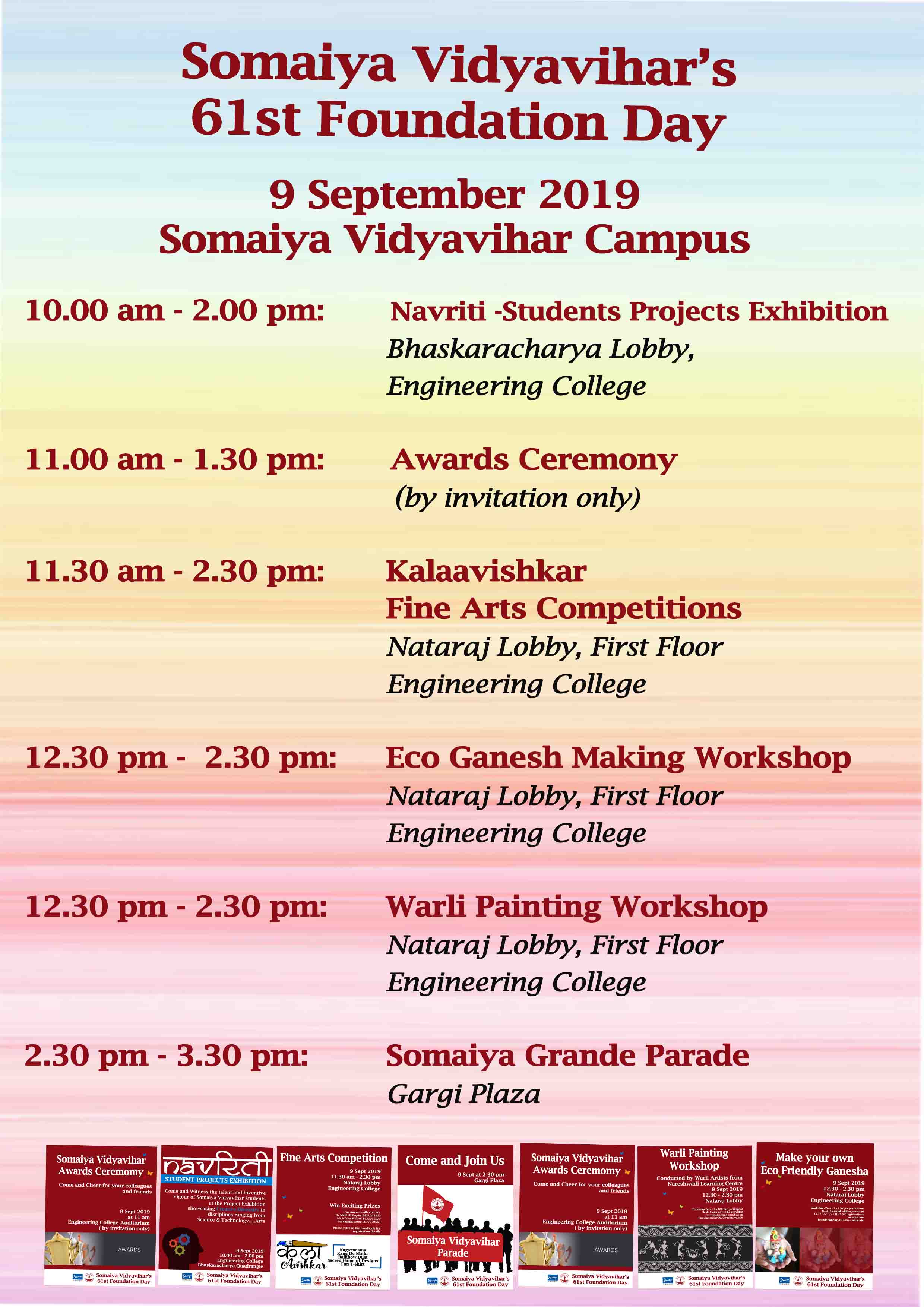 Somaiya Vidyavihar's 61st Foundation Day