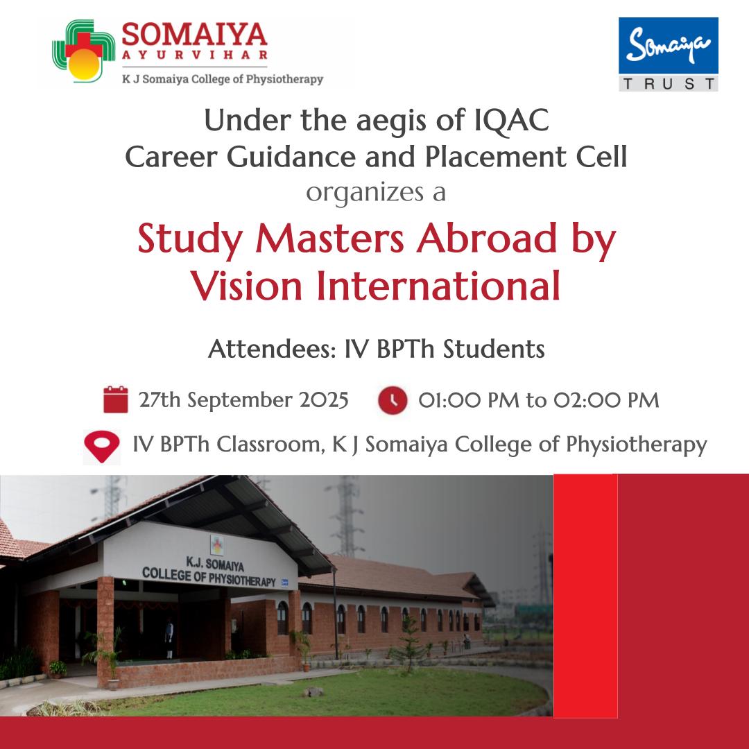 Study Masters Abroad by  Vision International